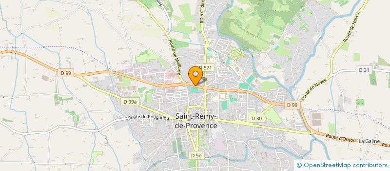 localisation de l'entreprise COTE BOULEVARD  SAINT-REMY-DE-PROVENCE