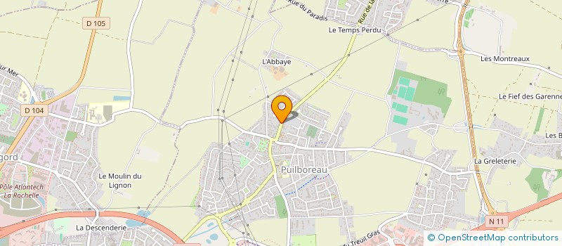 localisation de l'entreprise COTE CAMPAGNE  SAINT-XANDRE