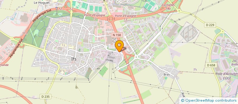 localisation de l'entreprise COTE CAVE  IFS