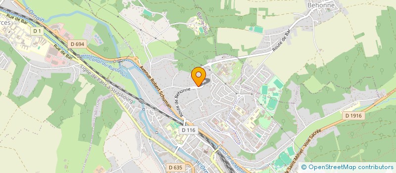 localisation de l'entreprise COTE CEPAGES à BAR-LE-DUC