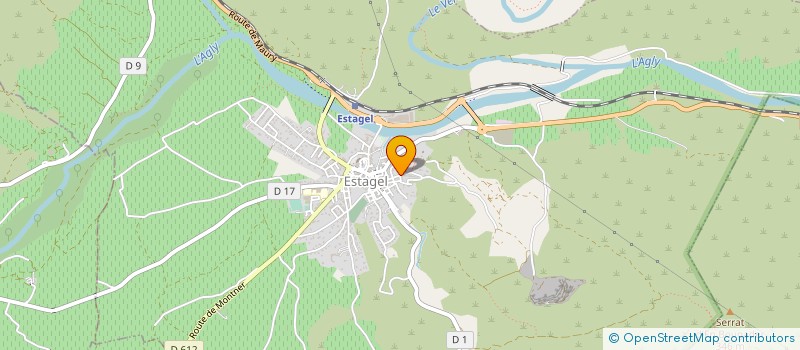 localisation de l'entreprise COTE CHINE  ESTAGEL