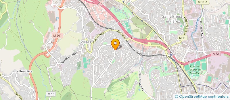 localisation de l'entreprise COTE CLE  VILLARS