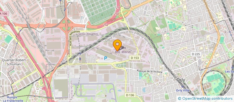 localisation de l'entreprise COTE COEUR à ORLY