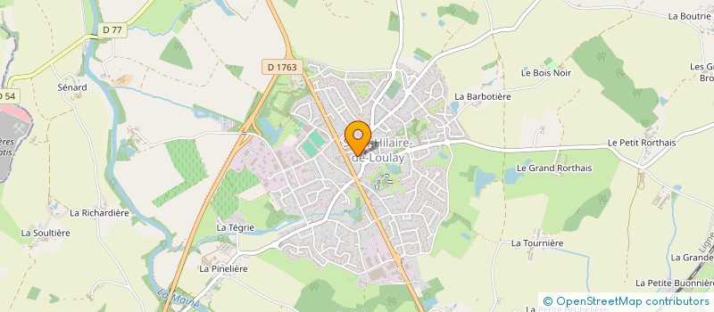 localisation de l'entreprise COTE COUR à MONTAIGU-VENDEE