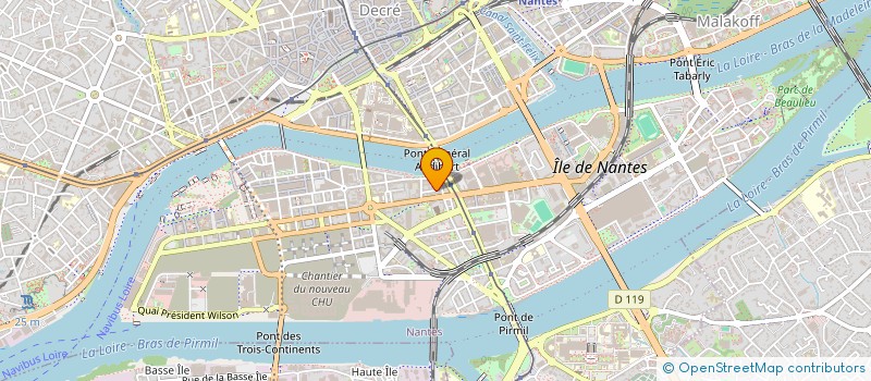 localisation de l'entreprise COTE D AMOUR à NANTES