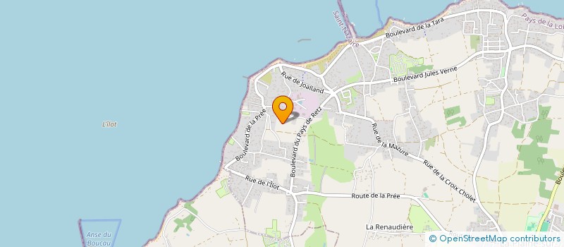 localisation de l'entreprise COTE D'AMOUR à LA PLAINE-SUR-MER