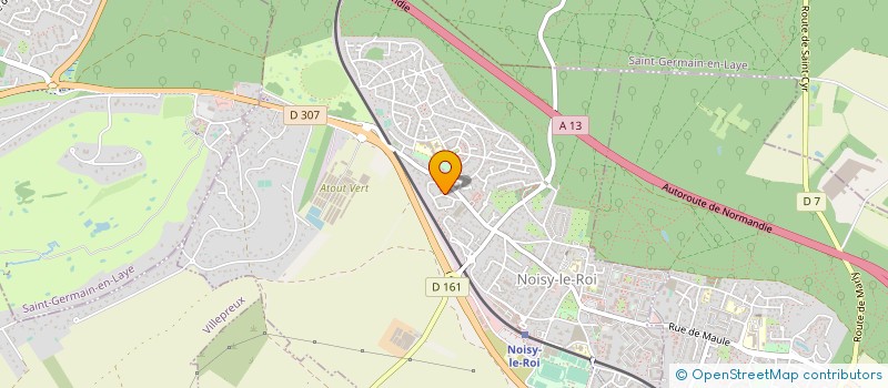 localisation de l'entreprise COTE D'AZUR BTP à NOISY-LE-ROI