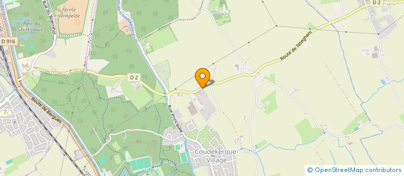 localisation de l'entreprise COTE D'OPALE INVEST à TETEGHEM-COUDEKERQUE-VILLAGE
