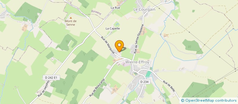 localisation de l'entreprise COTE D OPALE RACING TEAM  WIERRE-EFFROY