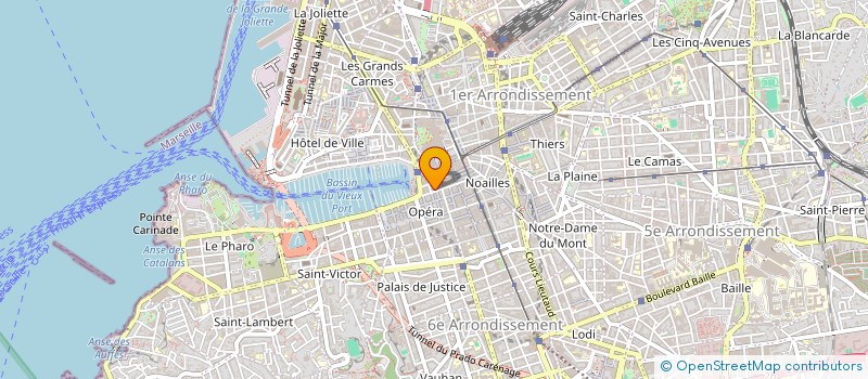 localisation de l'entreprise COTE D'OR VTC à MARSEILLE