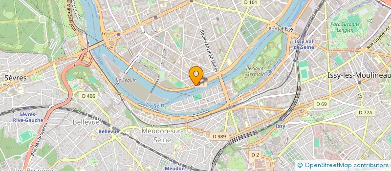 localisation de l'entreprise COTE DE NACRE à BOULOGNE-BILLANCOURT