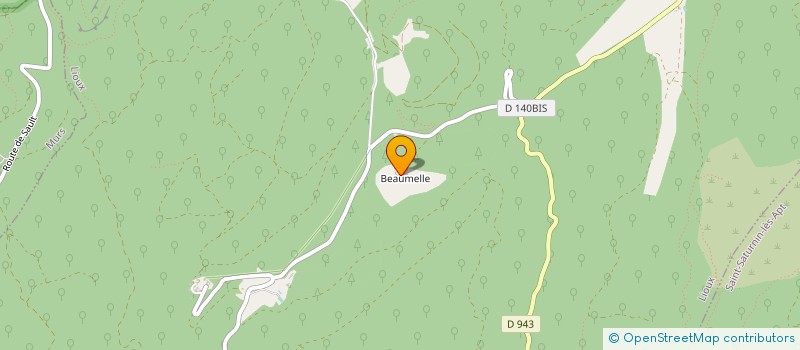 localisation de l'entreprise COTE DILAIS  GORDES