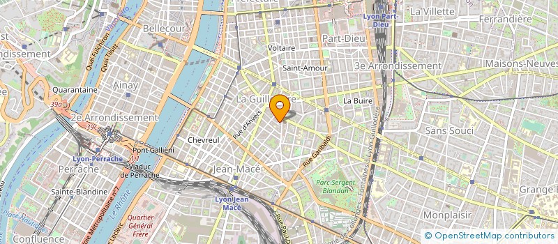 localisation de l'entreprise COTE DU NAY à LYON
