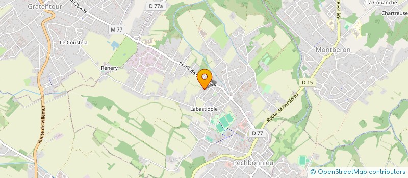 localisation de l'entreprise COTE ENTREPRISE à PECHBONNIEU