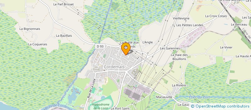 localisation de l'entreprise COTE ET FEU à SAINT-ETIENNE-DE-MONTLUC