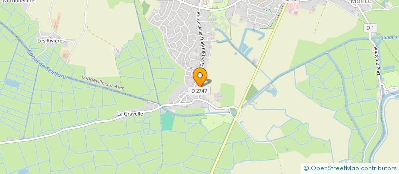 localisation de l'entreprise COTE ET MER  JARD-SUR-MER