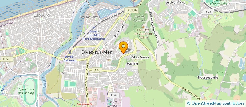 localisation de l'entreprise COTE FLEURIE INVESTISSEMENT  BRUCOURT