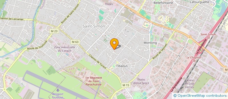localisation de l'entreprise COTE GARONNE PROMOTION à TOULOUSE