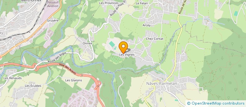 localisation de l'entreprise COTE-GERIN  VILLAZ