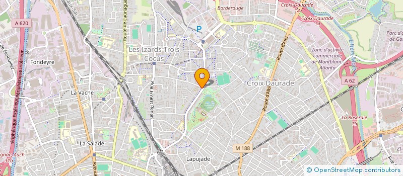 localisation de l'entreprise COTE GOLF à TOULOUSE