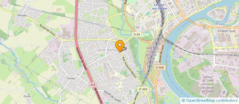 localisation de l'entreprise COTE GOURMAND  SAINT-REMY