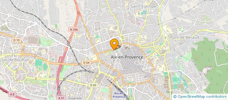 localisation de l'entreprise COTE HARMONIE  AIX-EN-PROVENCE