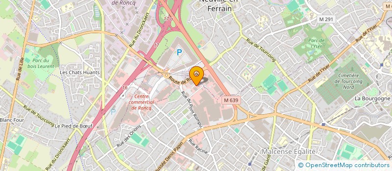 localisation de l'entreprise COTE IMMO  TOURCOING