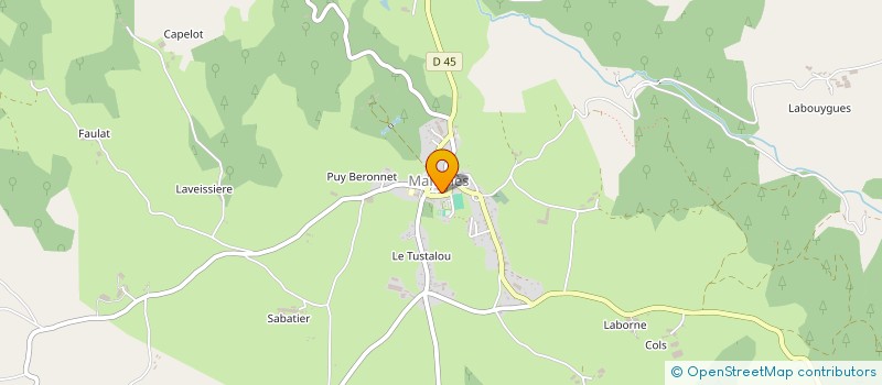 localisation de l'entreprise COTE JARDIN à MARCOLES