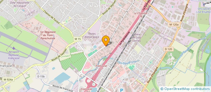 localisation de l'entreprise COTE JARDIN à TOULOUSE