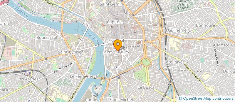 localisation de l'entreprise COTE JARDIN FILATIERS à TOULOUSE