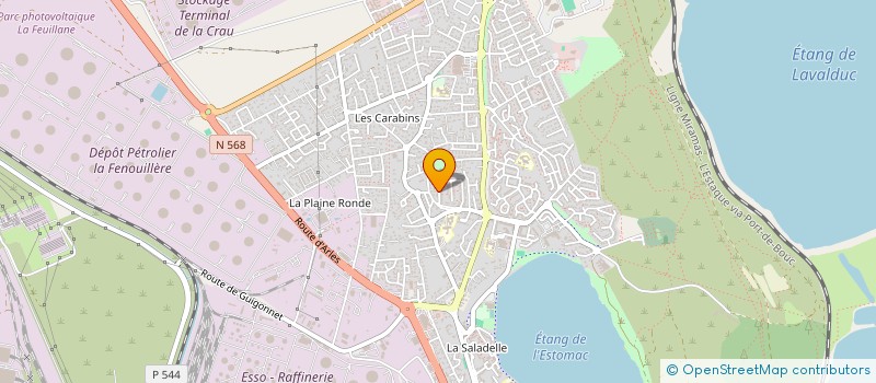 localisation de l'entreprise COTE JONQUIERES  FOS-SUR-MER