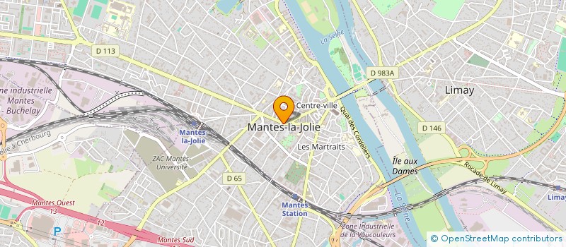 localisation de l'entreprise COTE LOCATION  MANTES-LA-JOLIE