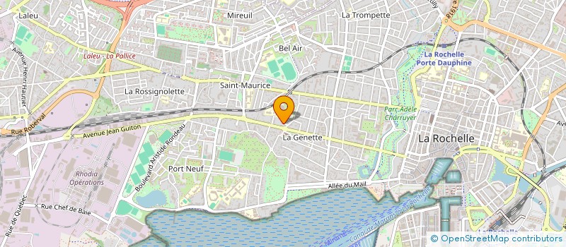 localisation de l'entreprise COTE LOFT LA ROCHELLE  LA ROCHELLE