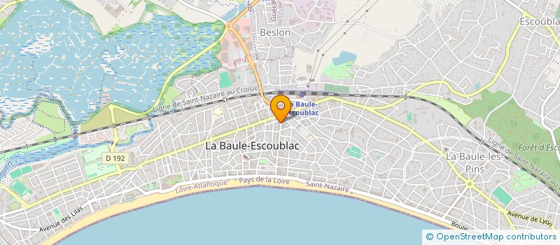 localisation de l'entreprise COTE LOGES à LA BAULE-ESCOUBLAC