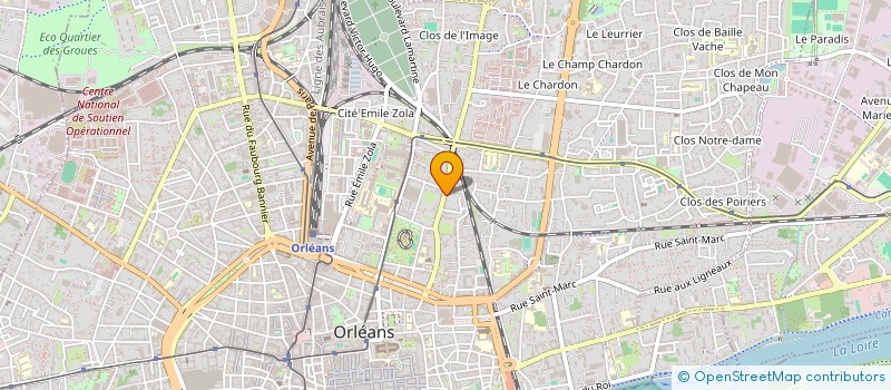 localisation de l'entreprise COTE LOIRE à ORLEANS