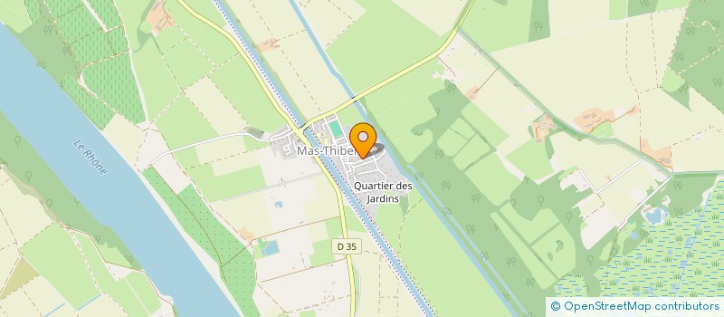 localisation de l'entreprise COTE MACONNERIE  ARLES