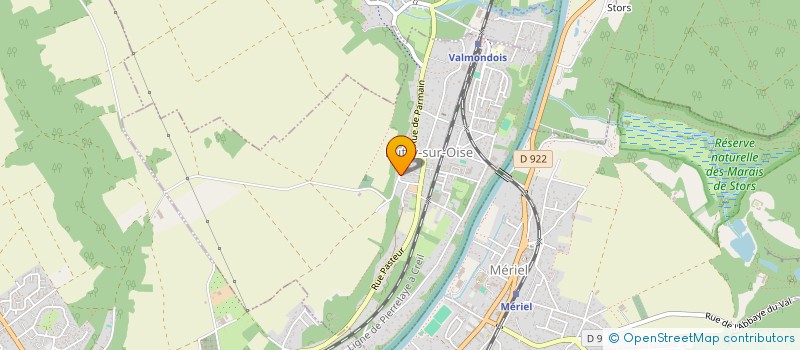 localisation de l'entreprise COTE METRE à BUTRY-SUR-OISE