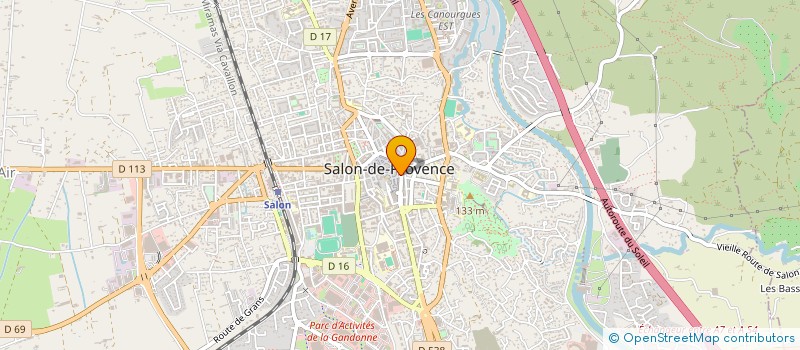 localisation de l'entreprise COTE MOD à SALON-DE-PROVENCE