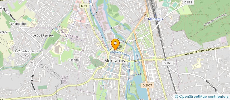 localisation de l'entreprise COTE MONTARGIS à MONTARGIS