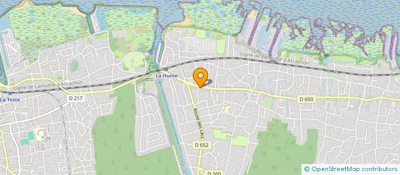 localisation de l'entreprise COTE MOULLEAU  GUJAN-MESTRAS