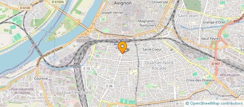 localisation de l'entreprise COTE MUSIQUE à AVIGNON