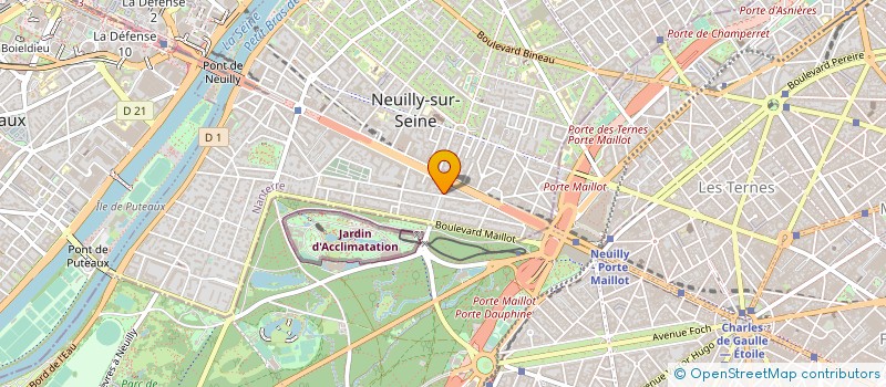 localisation de l'entreprise COTE NEUILLY à NEUILLY-SUR-SEINE
