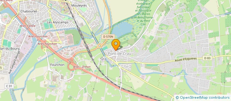localisation de l'entreprise COTE NEUVE LA NUIT ETOILEE à ARLES