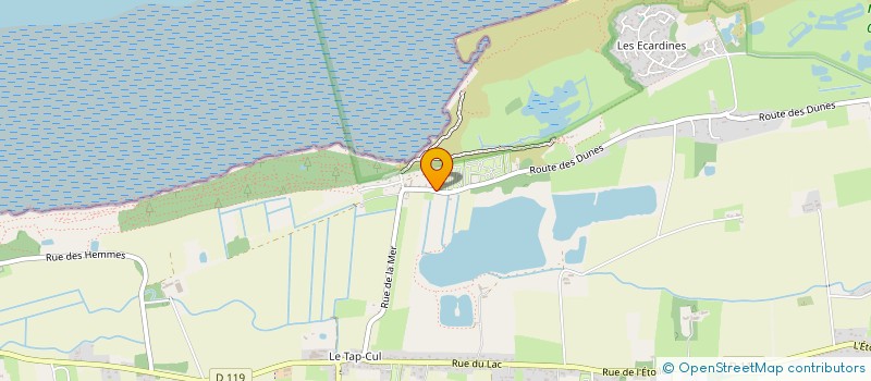 localisation de l'entreprise COTE NORD EDITIONS  OYE-PLAGE