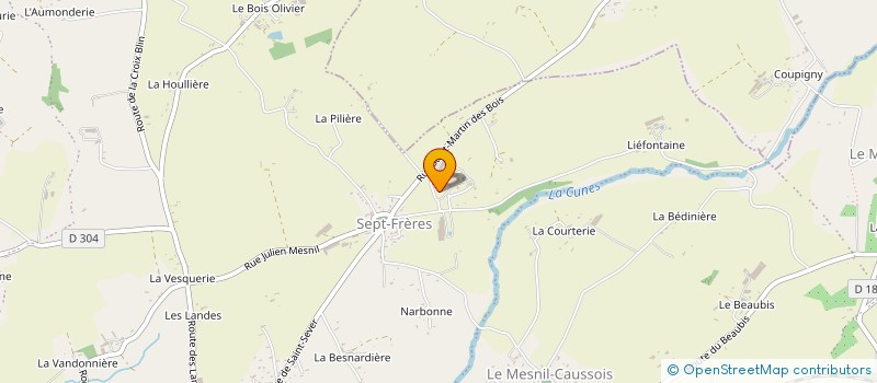 localisation de l'entreprise COTE OEUF à NOUES DE SIENNE