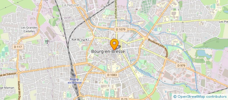 localisation de l'entreprise COTE OPTIQUE BOURG EN BRESSE à BOURG-EN-BRESSE