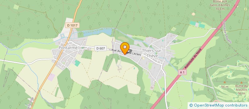 localisation de l'entreprise COTE OUEST  ROISSY-EN-FRANCE