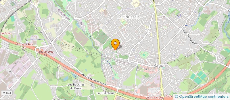 localisation de l'entreprise COTE OUEST CONNECTION à REZE