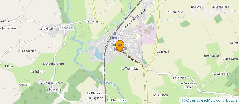 localisation de l'entreprise COTE PARC à REMALARD-EN-PERCHE