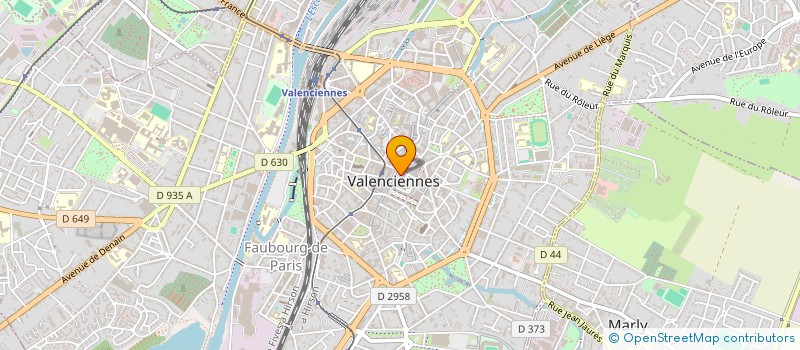 localisation de l'entreprise COTE PASSION  VALENCIENNES